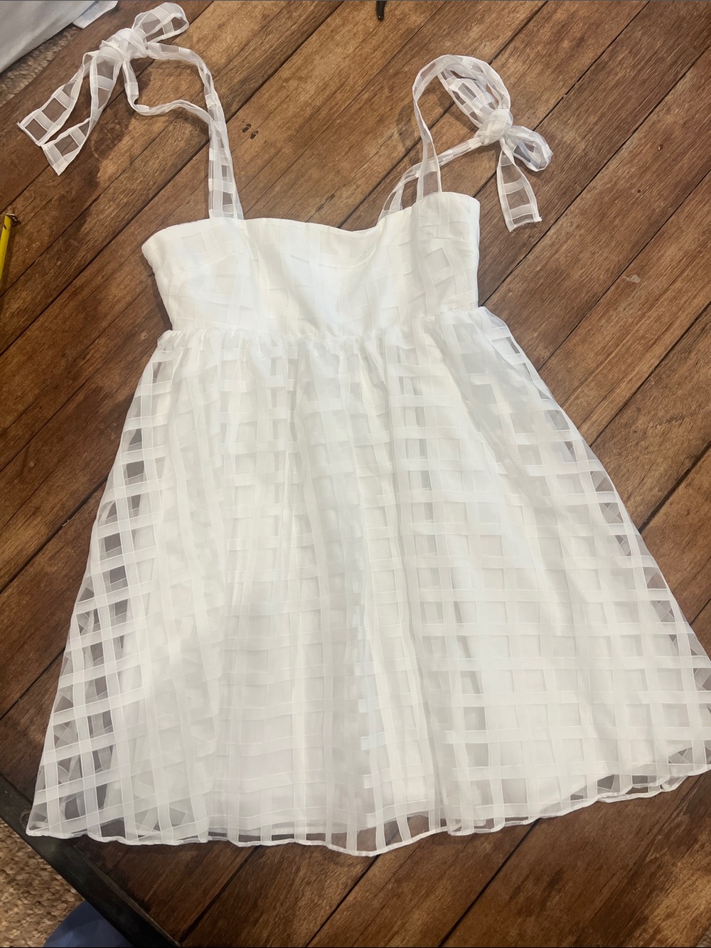 Amanda Uprichard Russo dress size small white